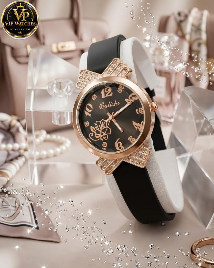 Girls’ Premium Strap Watch – Stylish Dial, Trendy Design & Multiple Colors
