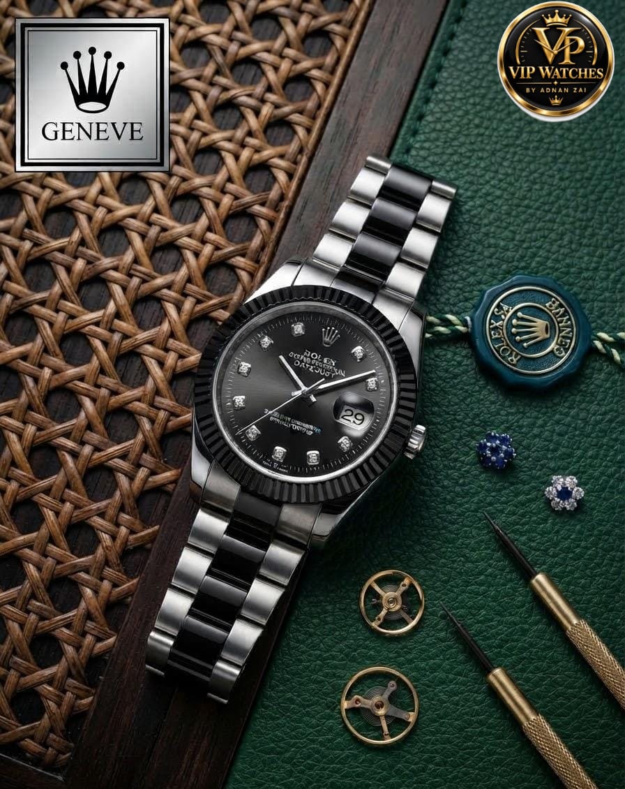 Rolex Datejust Men's Watch – Heavy Metal Steel Chain, Master Steel Lock