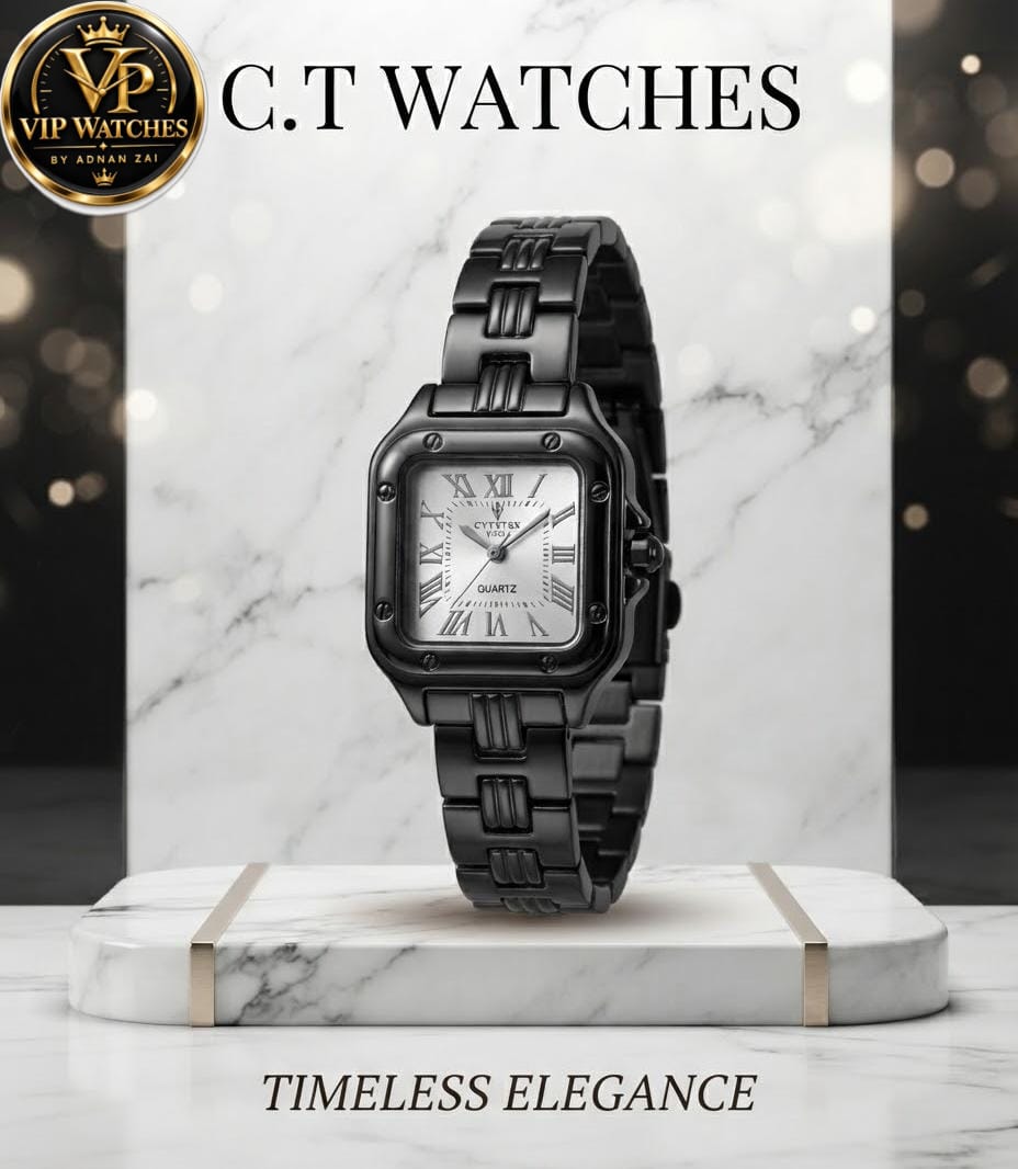 Premium Girls’ Jewelry Watch ⌚ | Elegant Dial, Stylish Chain & Trending Fashion Design