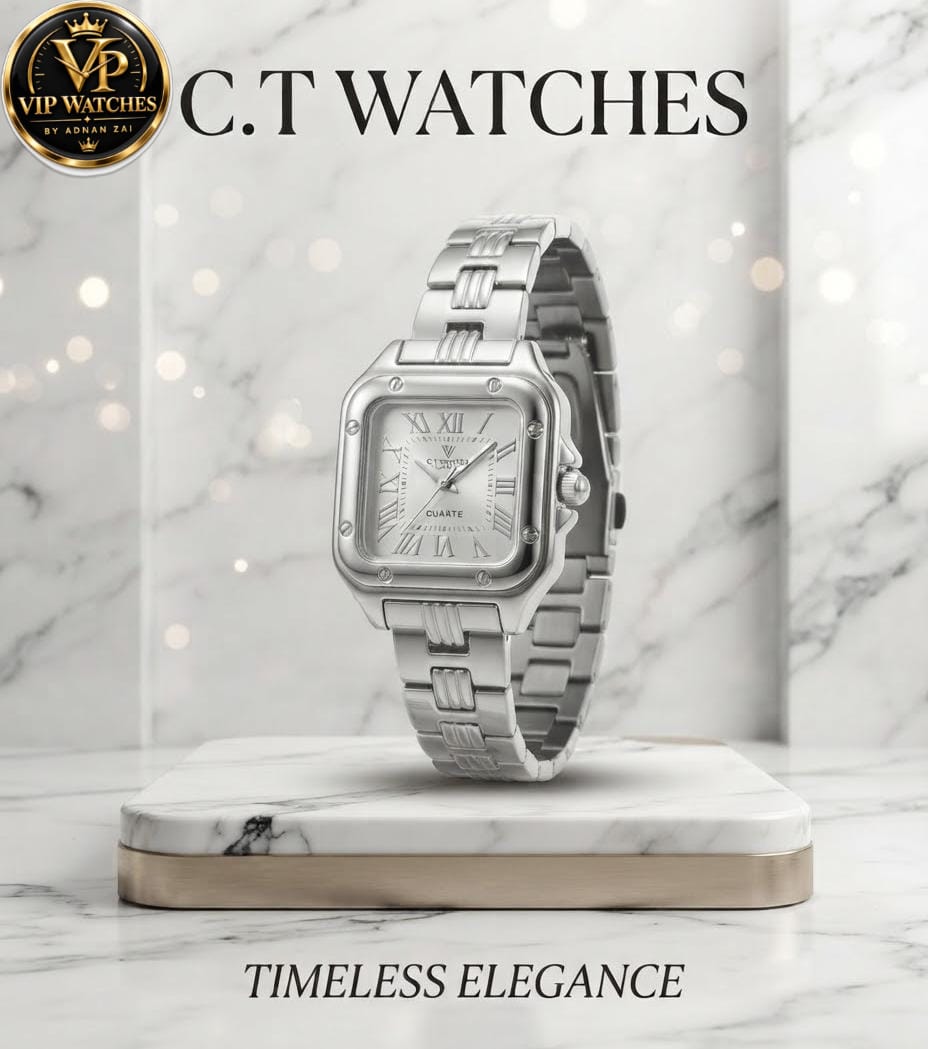 Premium Girls’ Jewelry Watch ⌚ | Elegant Dial, Stylish Chain & Trending Fashion Design