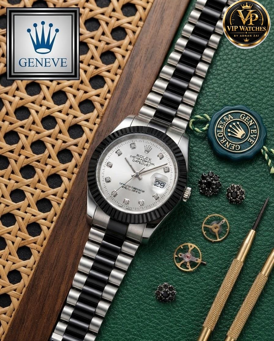 Rolex Datejust Men's Watch – Heavy Metal Steel Chain, Master Steel Lock