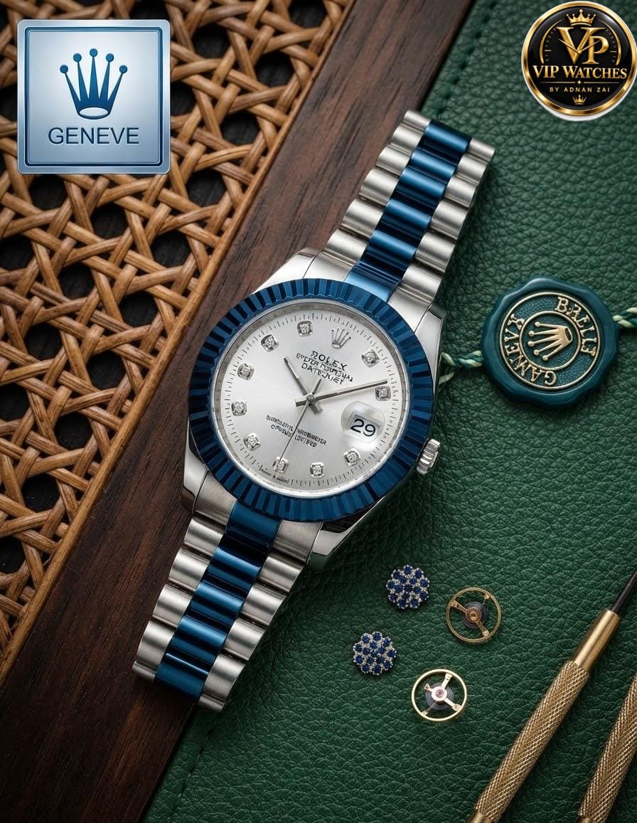 Rolex Datejust Men's Watch – Heavy Metal Steel Chain, Master Steel Lock