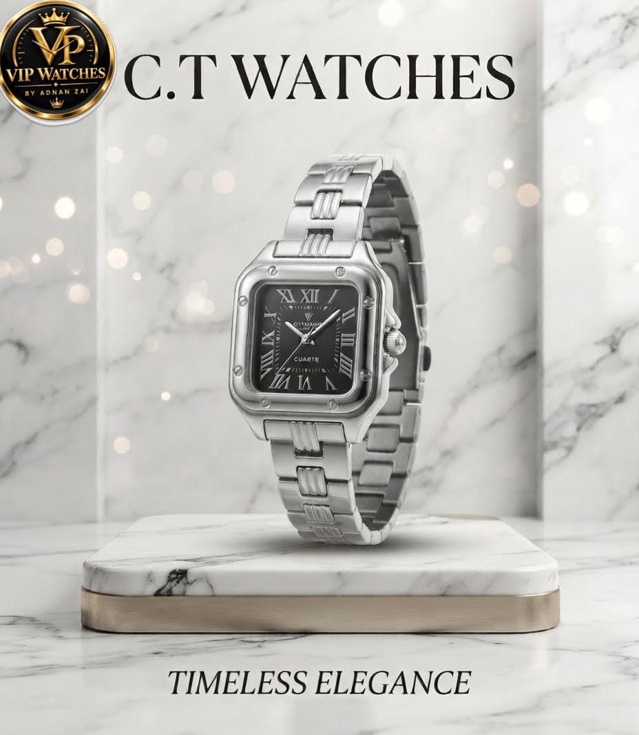 Premium Girls’ Jewelry Watch ⌚ | Elegant Dial, Stylish Chain & Trending Fashion Design