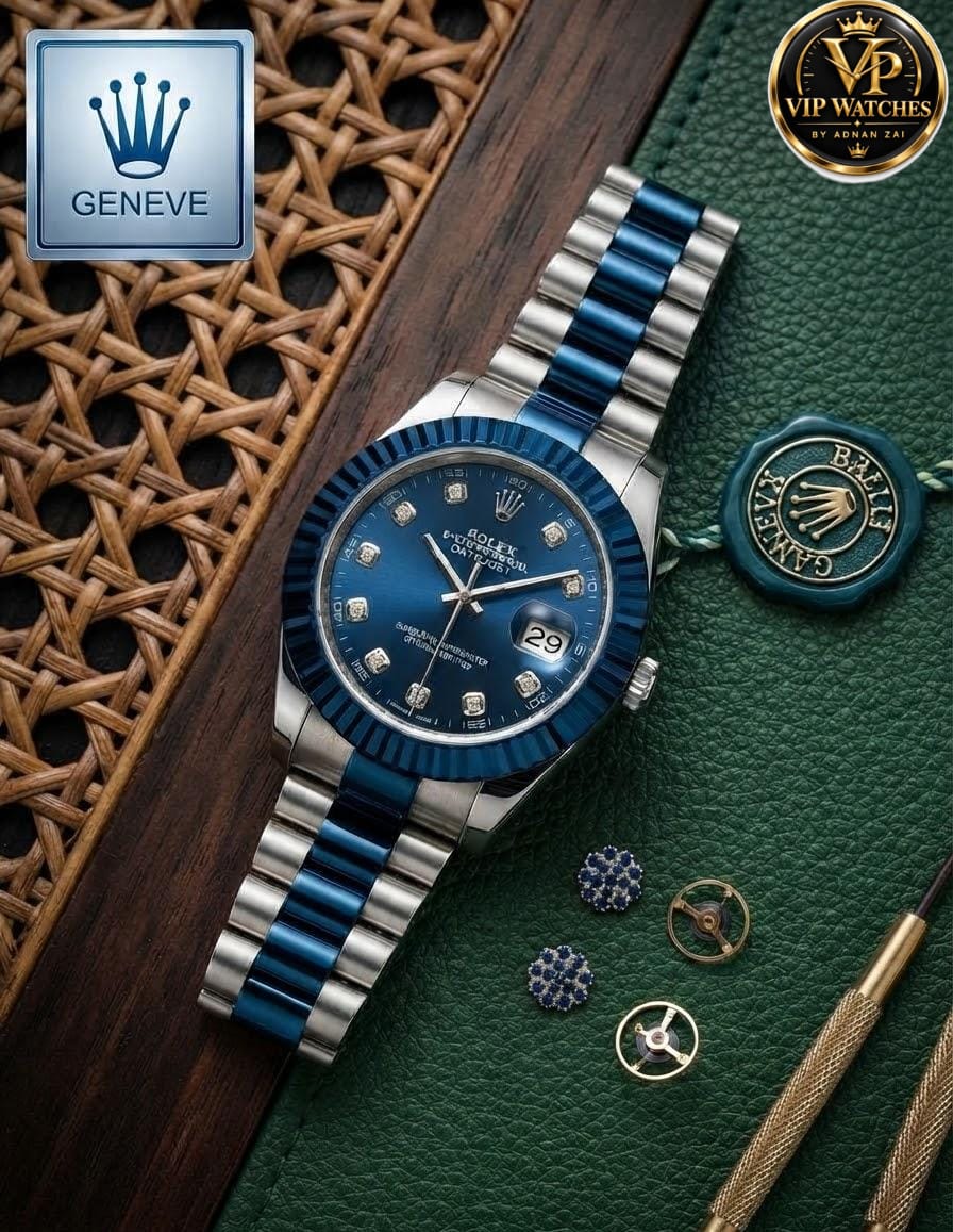 Rolex Datejust Men's Watch – Heavy Metal Steel Chain, Master Steel Lock