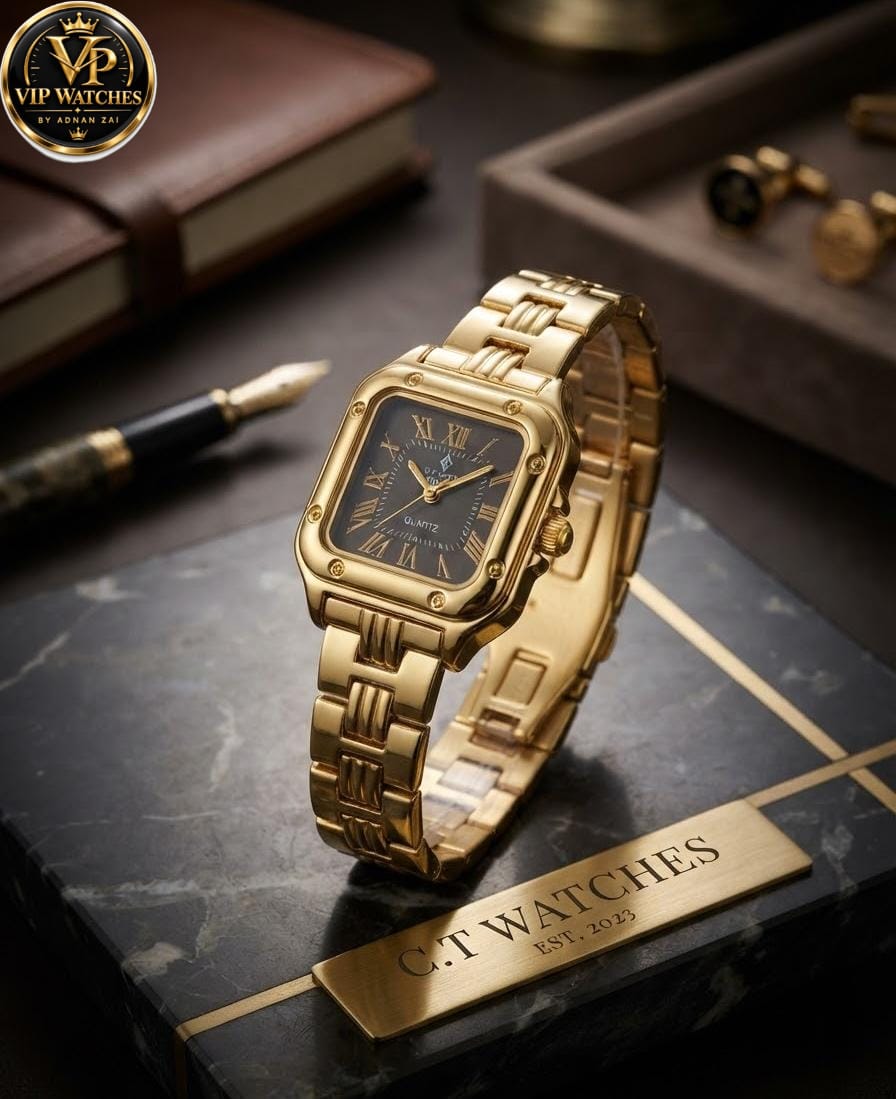 Premium Girls’ Jewelry Watch ⌚ | Elegant Dial, Stylish Chain & Trending Fashion Design