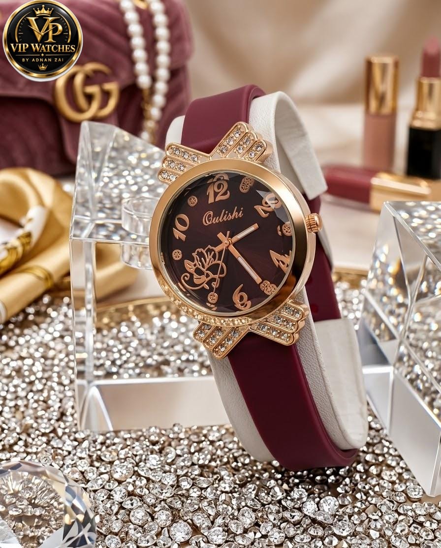 Girls’ Premium Strap Watch – Stylish Dial, Trendy Design & Multiple Colors