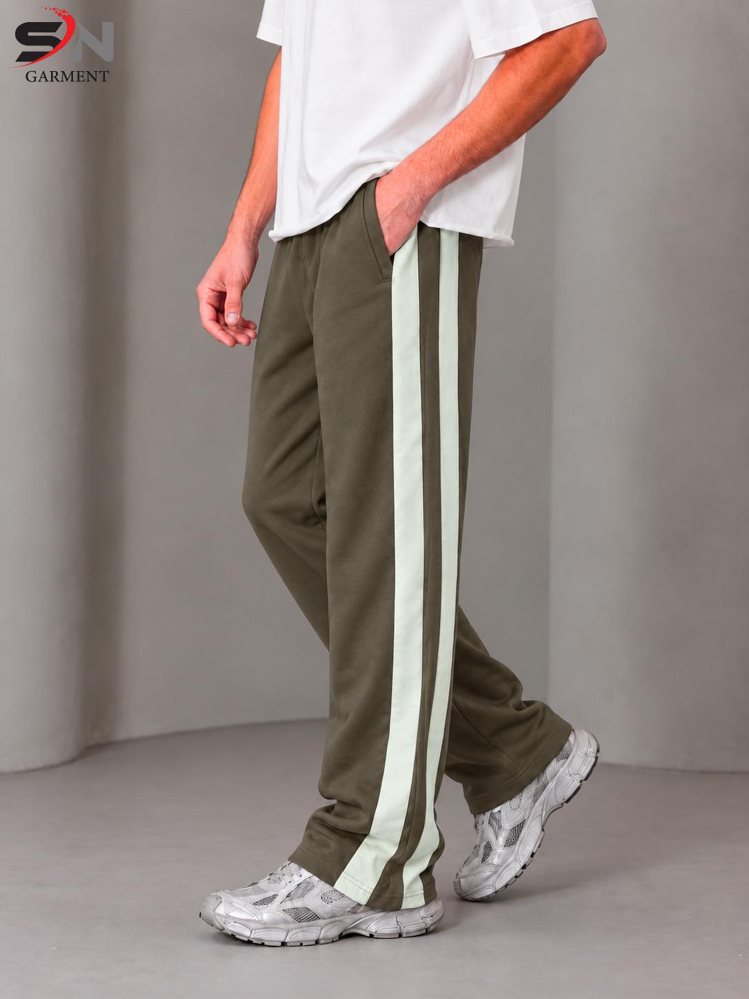 Side Panel Baggy Trousers – Modern Urban Streetwear Pants