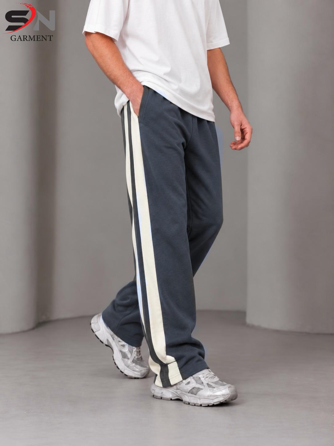 Side Panel Baggy Trousers – Modern Urban Streetwear Pants