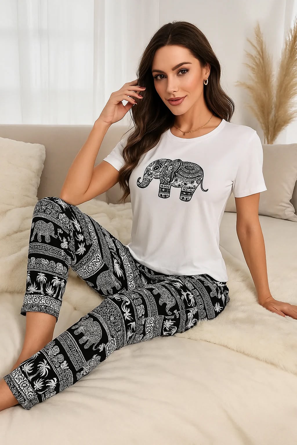 Women’s Casual 2-Piece Set – Simple Chic Fashion