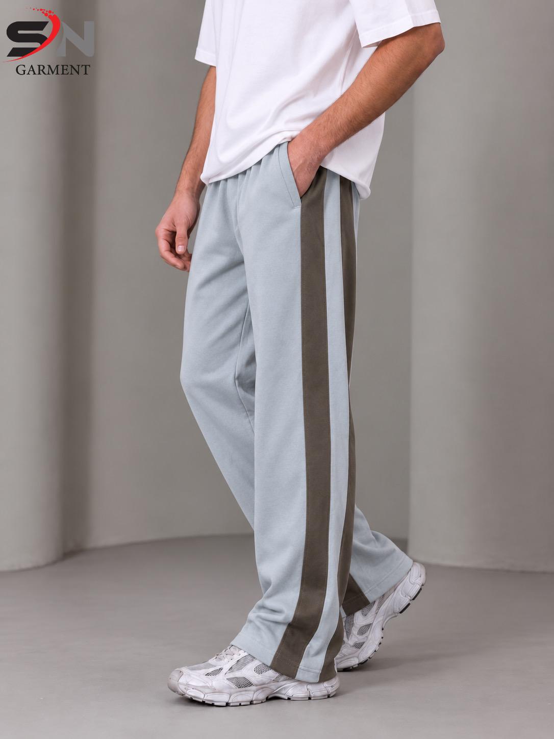 Side Panel Baggy Trousers – Modern Urban Streetwear Pants