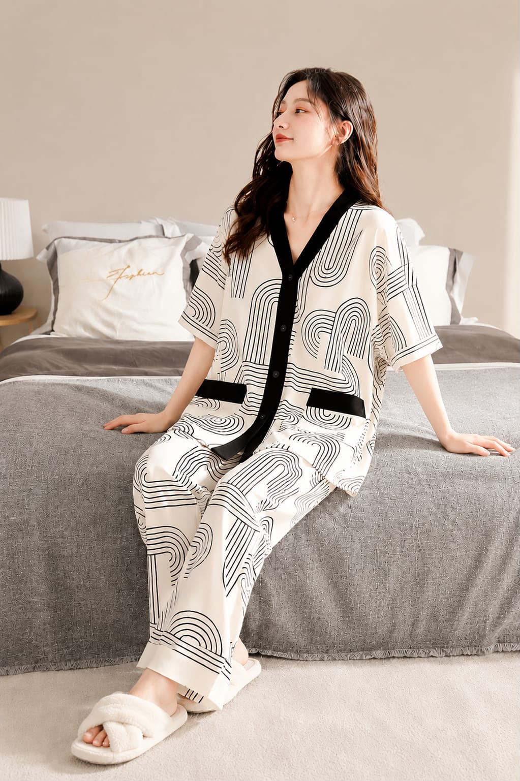 Etheric Women’s Casual 2-Piece Set – Simple Chic Fashion