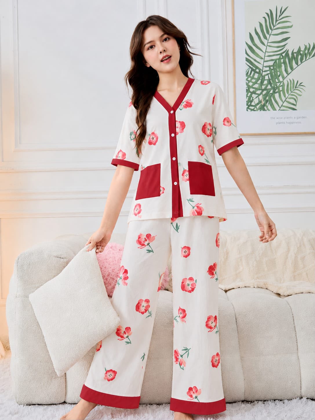 Etheric Women’s Casual 2-Piece Set – Simple Chic Fashion