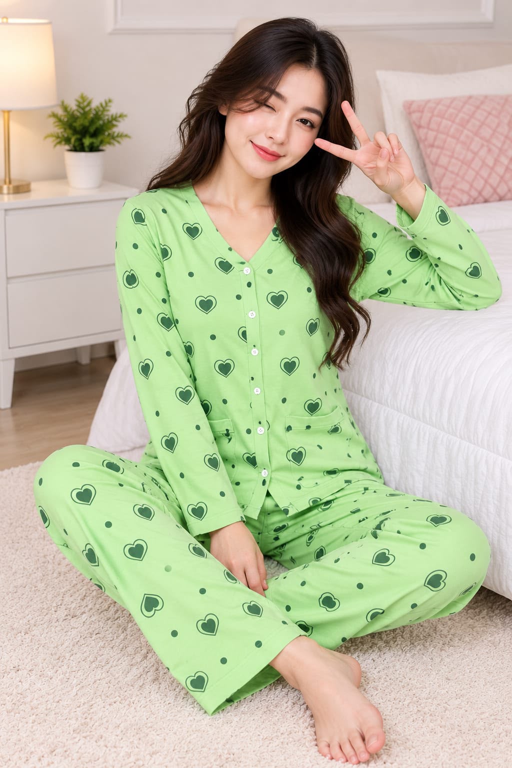 💖 Cute & Comfy Girls’ Co-Ord Tracksuit Set