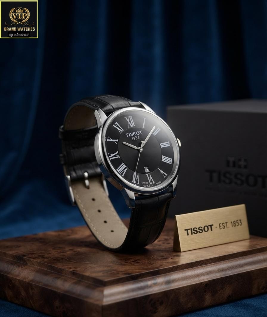 Tissot Men's Watch with Premium Quality Strap, Working Date & Stylish Dial