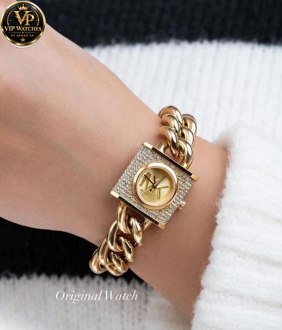 Michael Kors-Inspired Girls’ Bracelet Watch ⌚ | Elegant Dial, Stylish Chain & Trendy Luxury Design