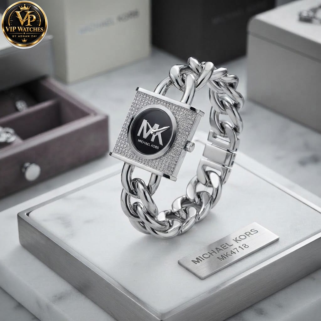 Michael Kors-Inspired Girls’ Bracelet Watch ⌚ | Elegant Dial, Stylish Chain & Trendy Luxury Design