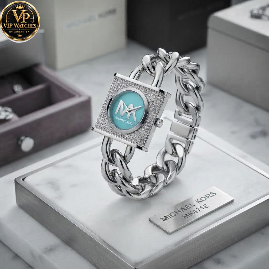 Michael Kors-Inspired Girls’ Bracelet Watch ⌚ | Elegant Dial, Stylish Chain & Trendy Luxury Design