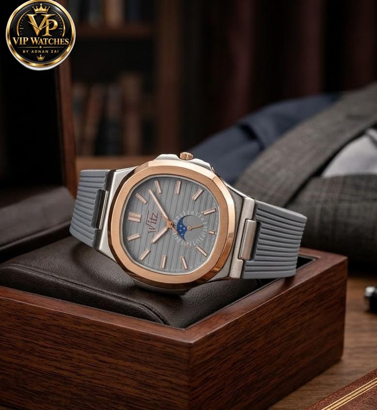 Men's Stylish Strap Watch with Attractive Dial & Premium Quality Strap