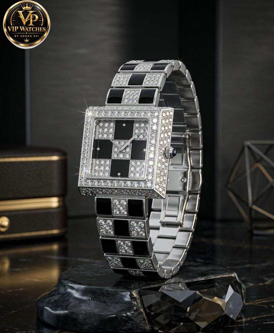Luxury Geneva Women’s Diamond-Style Jewelry Watch ⌚ | Dubai Import, Sparkling Stone Dial & Elegant Bracelet Chain ✨💎