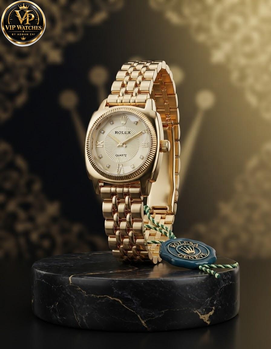 Vintage Luxury Women’s Watch ⌚ | Classic Designer Dial, Elegant Metal Bracelet & Multiple Color Options ✨