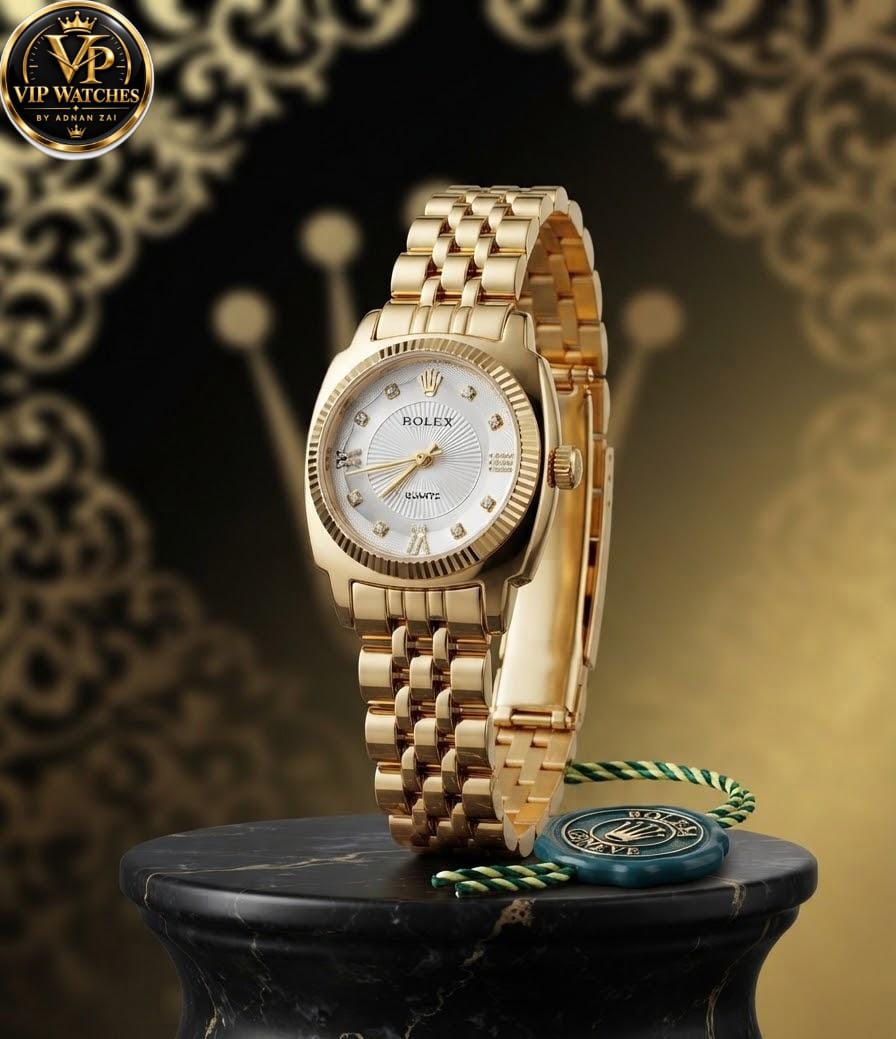 Vintage Luxury Women’s Watch ⌚ | Classic Designer Dial, Elegant Metal Bracelet & Multiple Color Options ✨