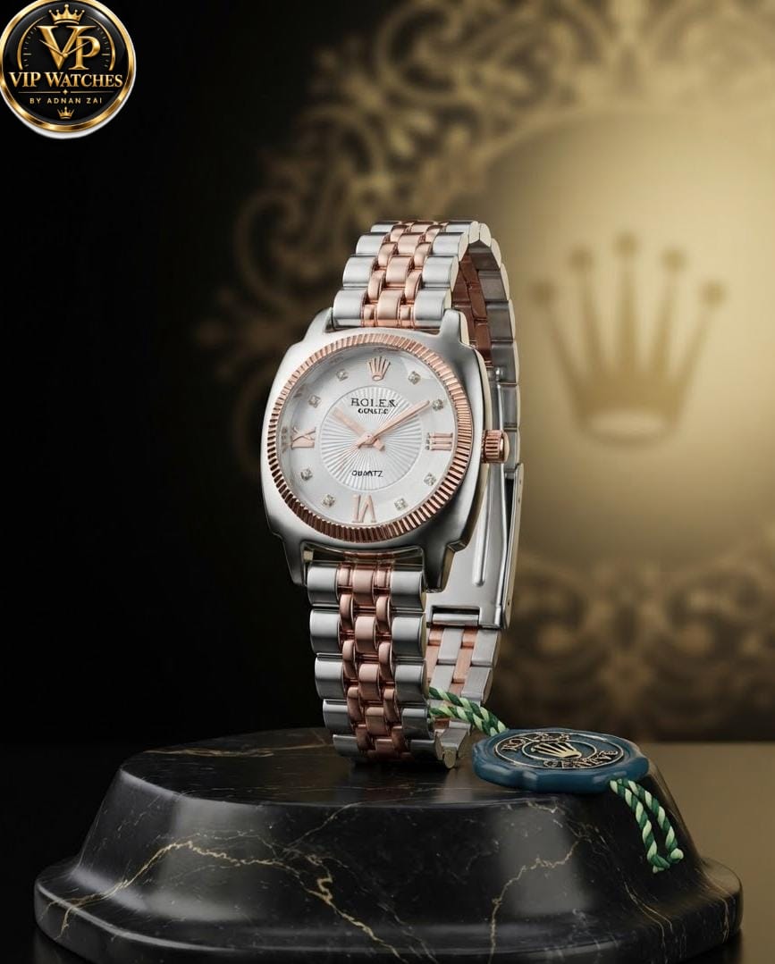 Vintage Luxury Women’s Watch ⌚ | Classic Designer Dial, Elegant Metal Bracelet & Multiple Color Options ✨